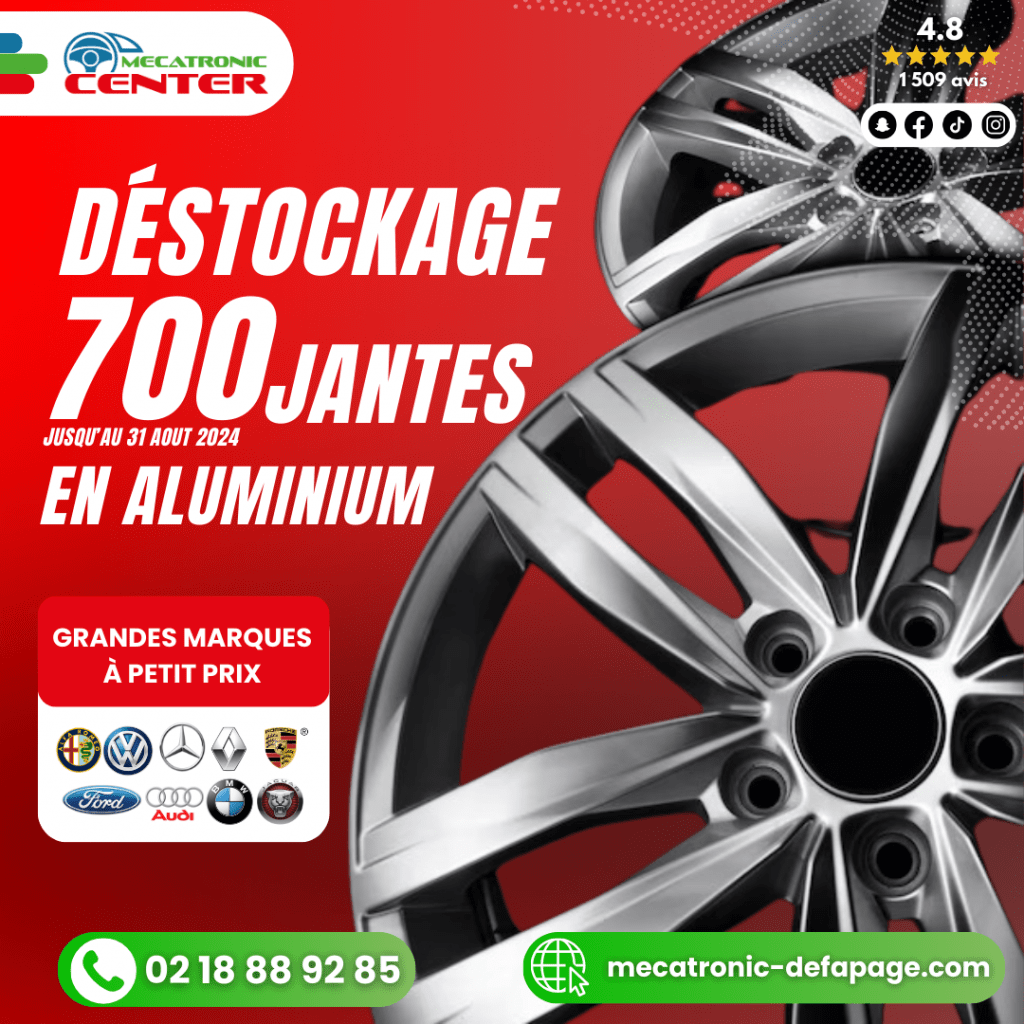 Photo de 700 jantes en aluminium
