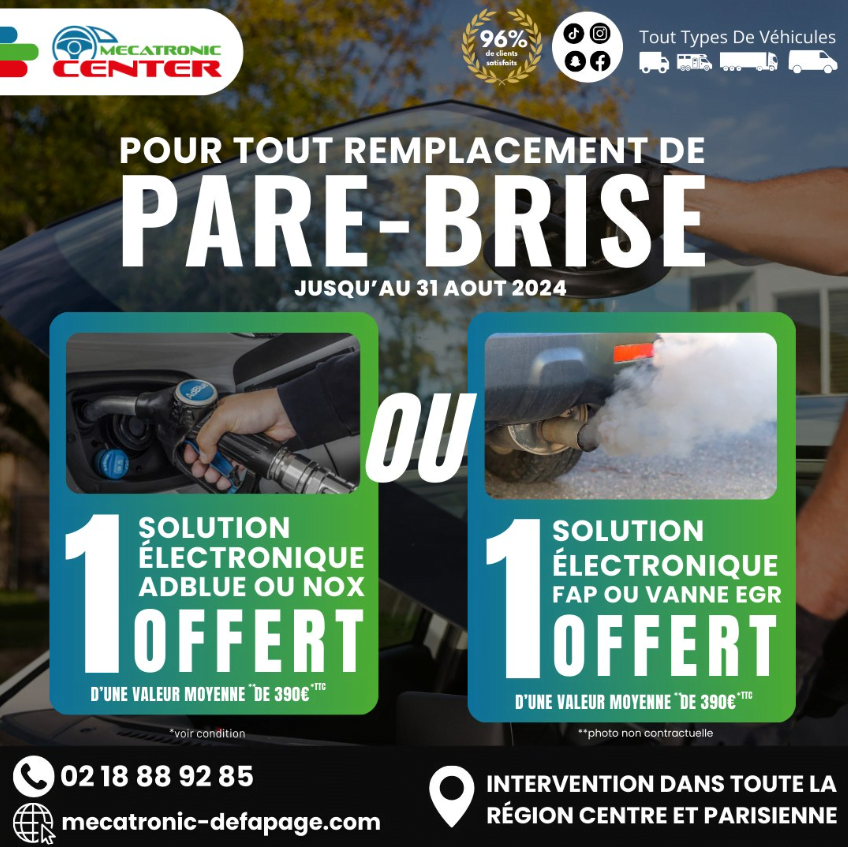 Solution électronique Solution Adblue Nox Solution Fap Vanne Egr
