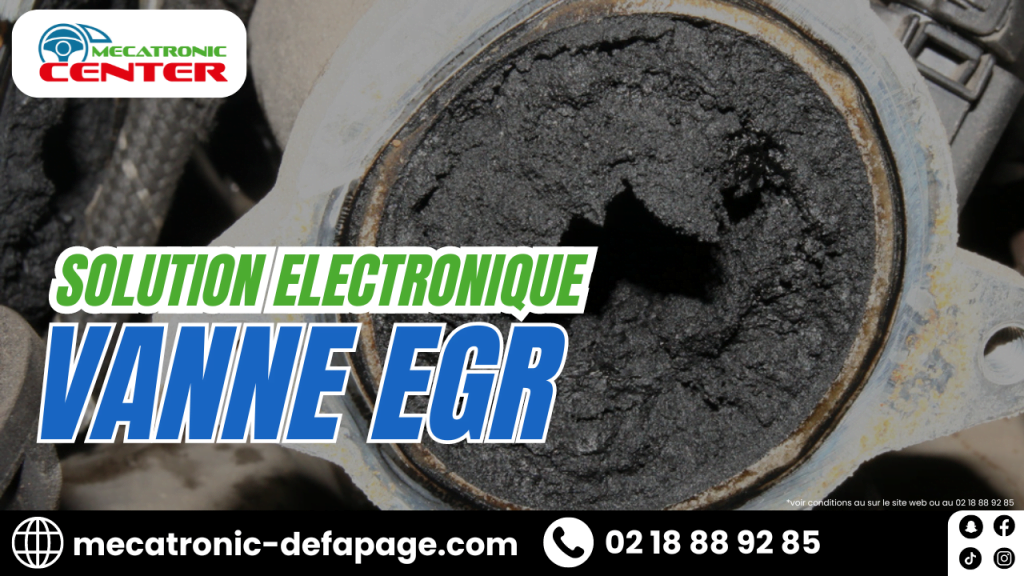 La vanne EGR (Exhaut Gas Recirculation) permet de recirculer, dans certaines conditions, une partie des gaz d’échappement dans le circuit d’admission d’air du moteur.