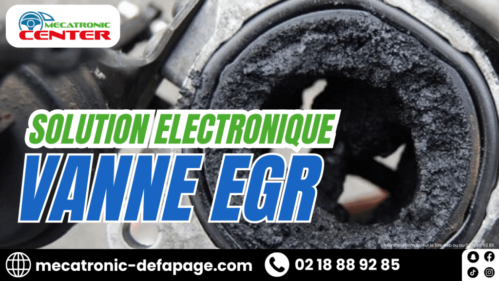 La vanne EGR permet de recirculer, dans certaines conditions, une partie des gaz d’échappement dans le circuit d’admission d’air du moteur.