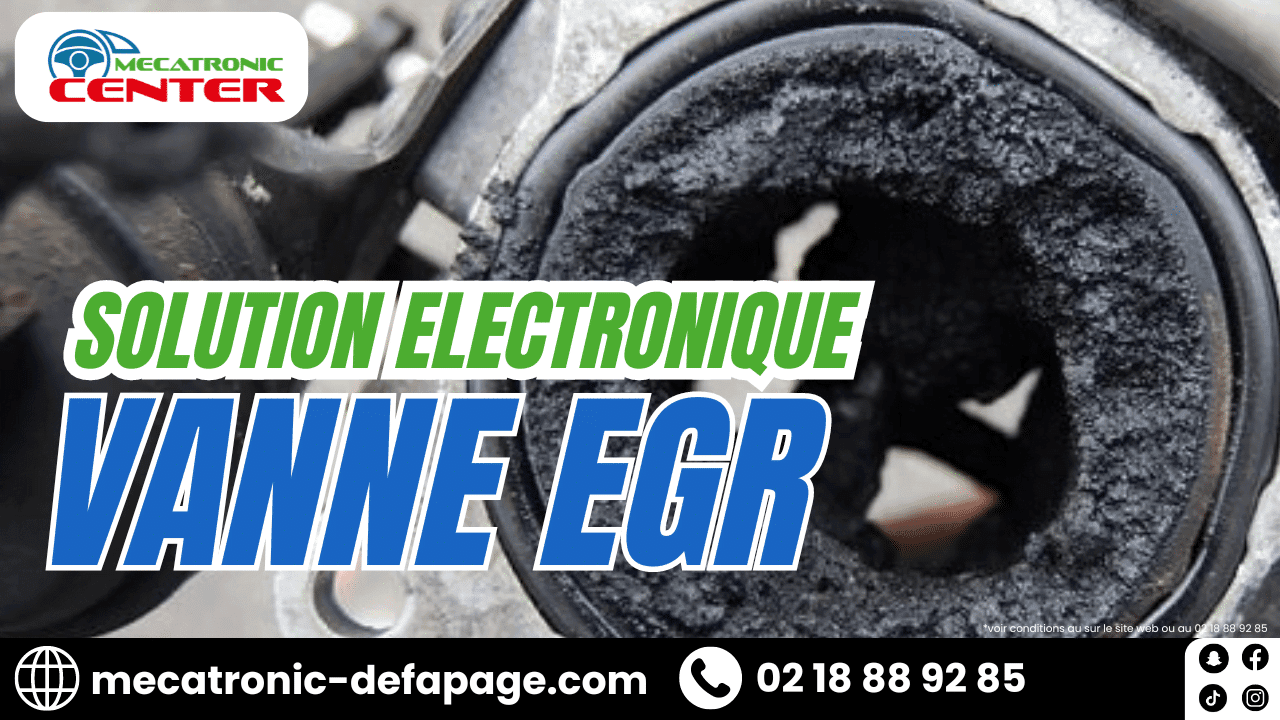 La vanne EGR permet de recirculer, dans certaines conditions, une partie des gaz d’échappement dans le circuit d’admission d’air du moteur.