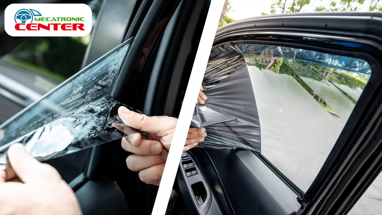 Remplacement d'une vitre latéral de voiture